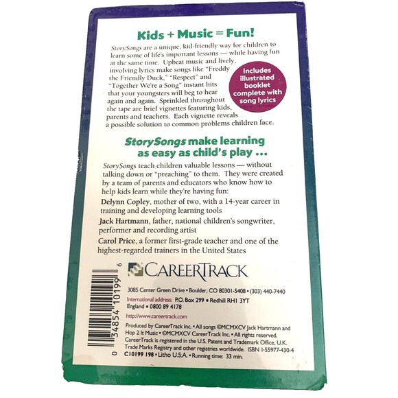 6-PC Set Story Songs Math All Around Me by CareerTrack Cassette New Sealed - Picture 3 of 3